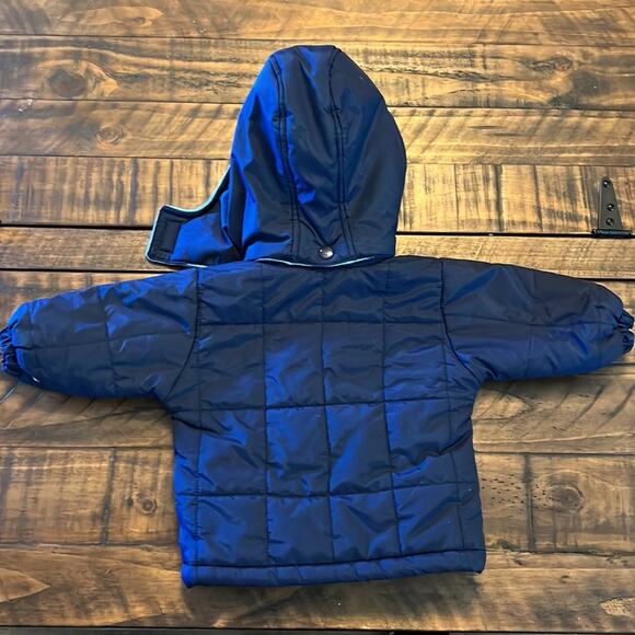 Climate Control Infant Blue Puffer Jacket Winter Size 6/9 Months - Picture 4 of 5